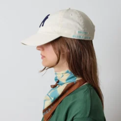 Merci - Casquette MP - Ecru & Marine