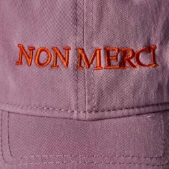 Merci - Casquette Non Merci - Lila & Orange