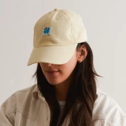 Merci - Casquette Trèfle Patch - Jaune