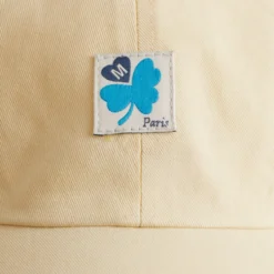 Merci - Casquette Trèfle Patch - Jaune