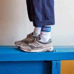 Merci - Chaussettes en coton - Bleu Matisse
