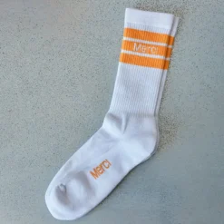 Merci - Chaussettes en coton - Jaune Cityse