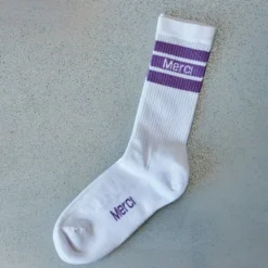 Merci - Chaussettes en coton - Lavandou