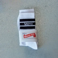 Merci - Chaussettes en coton - Noir