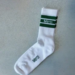 Merci - Chaussettes en coton - Vertman