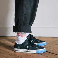 Merci - Chaussettes Non Merci - Blanc/Rouge