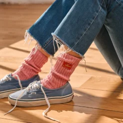Merci - Chaussettes Sacha - Rose