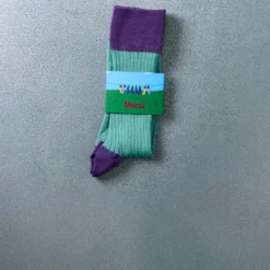 Merci - Chaussettes Theodora - Bleu Violet