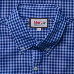 Merci - Chemise Sacha - Carreaux Bleu