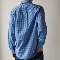 Merci - Chemise Sacha - Carreaux Bleu