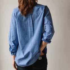 Merci - Chemise Sacha - Carreaux Bleu