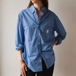 Merci - Chemise Sacha - Carreaux Bleu