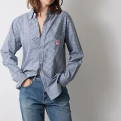 Merci - Chemise Sacha - Carreaux Vert & Bleu