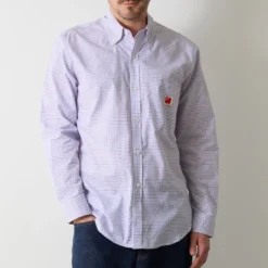 Merci - Chemise Sacha - Carreaux Bleu & Rouge