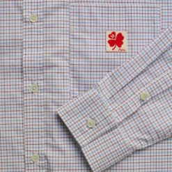 Merci - Chemise Sacha - Carreaux Bleu & Rouge