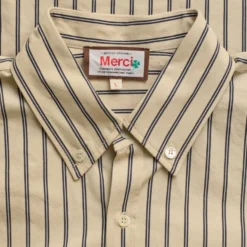 Merci - Chemise Sacha - Rayures Ecru & Marine
