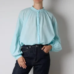 Merci - Chemise Victoria - Bleu