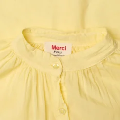 Merci - Chemise Victoria - Jaune Pale