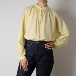 Merci - Chemise Victoria - Jaune Pale