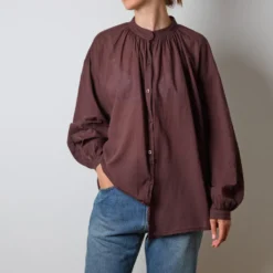 Merci - Chemise Victoria - Marron