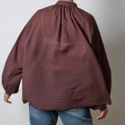 Merci - Chemise Victoria - Marron