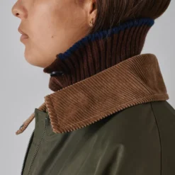 Merci - Col Mathilde - Marron et Marine
