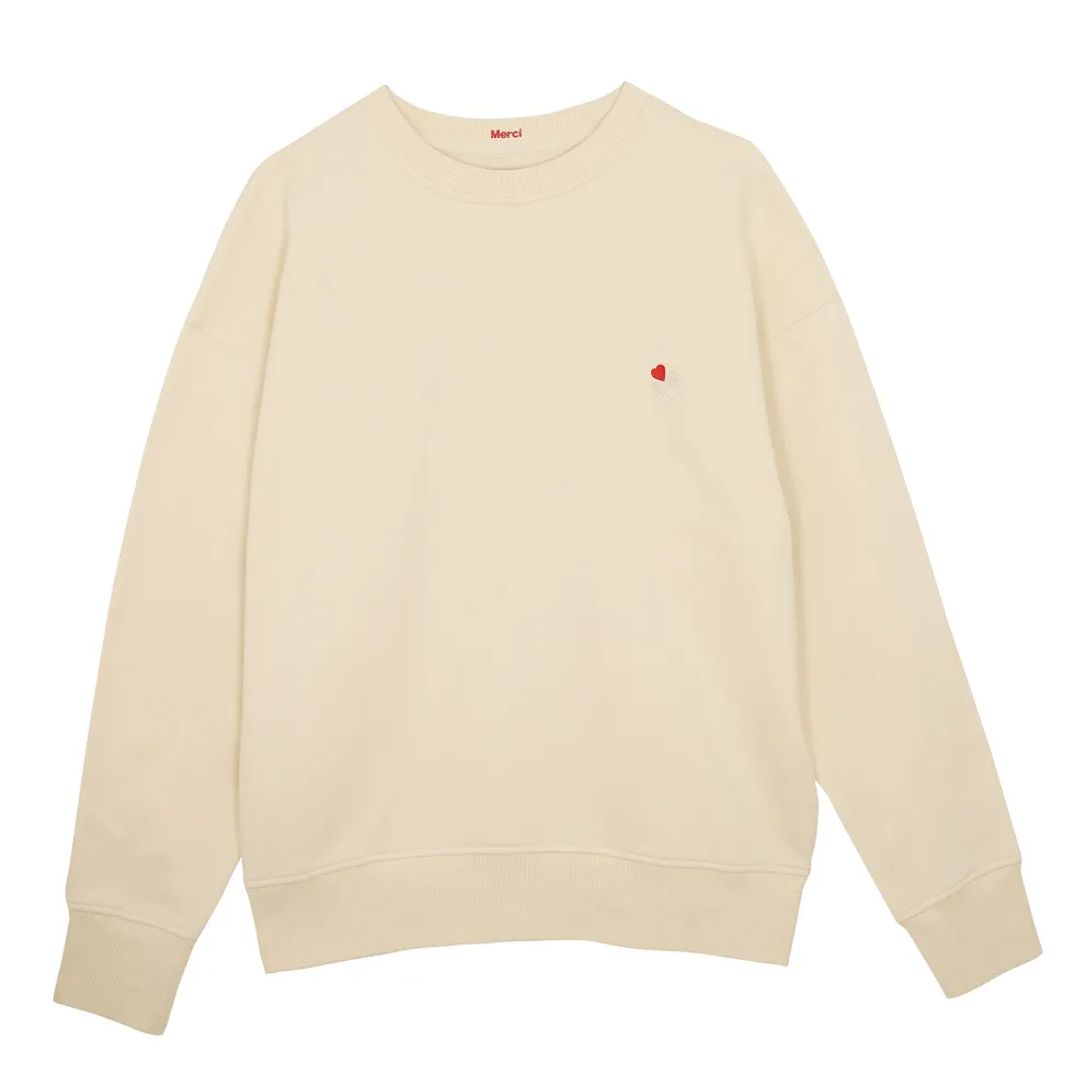 Merci - Crewneck Charles - Beige