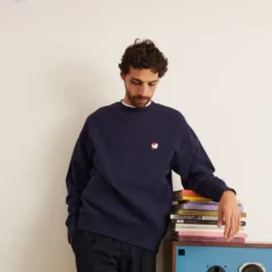Merci - Crewneck Charles - Bleu