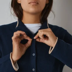 Merci - Gilet Iris - Bleu