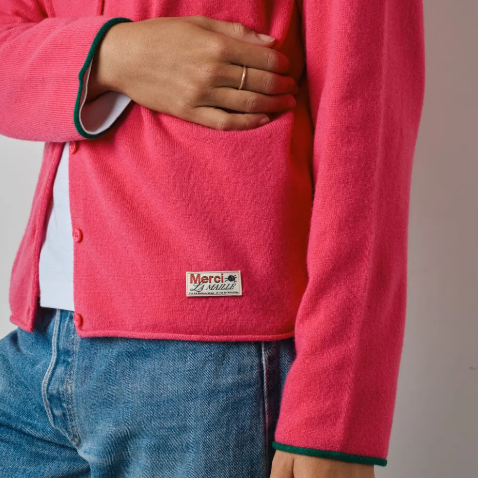 Merci - Gilet Iris - Rose