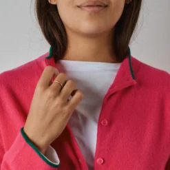 Merci - Gilet Iris - Rose