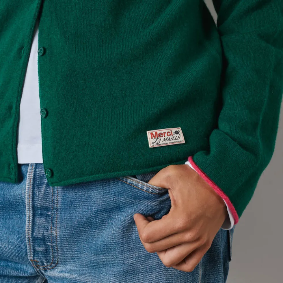 Merci - Gilet Iris - Vert