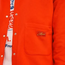 Merci - Gilet Rose - Rouge