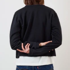 Merci - Gilet Rose Trèfle - Noir