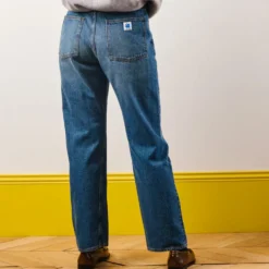 Merci - Jeans Droit Trèfle - Stonewash