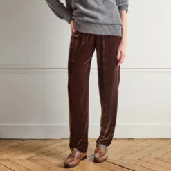 Merci - Pantalon en Velours - Bronze