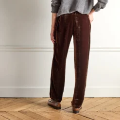 Merci - Pantalon en Velours - Bronze