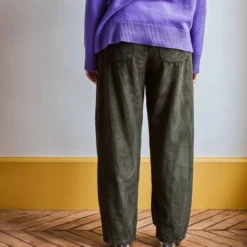Merci - Pantalon en velours côtelé - Kaki
