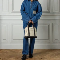 Merci - Paris Bag - Ecru & Noir