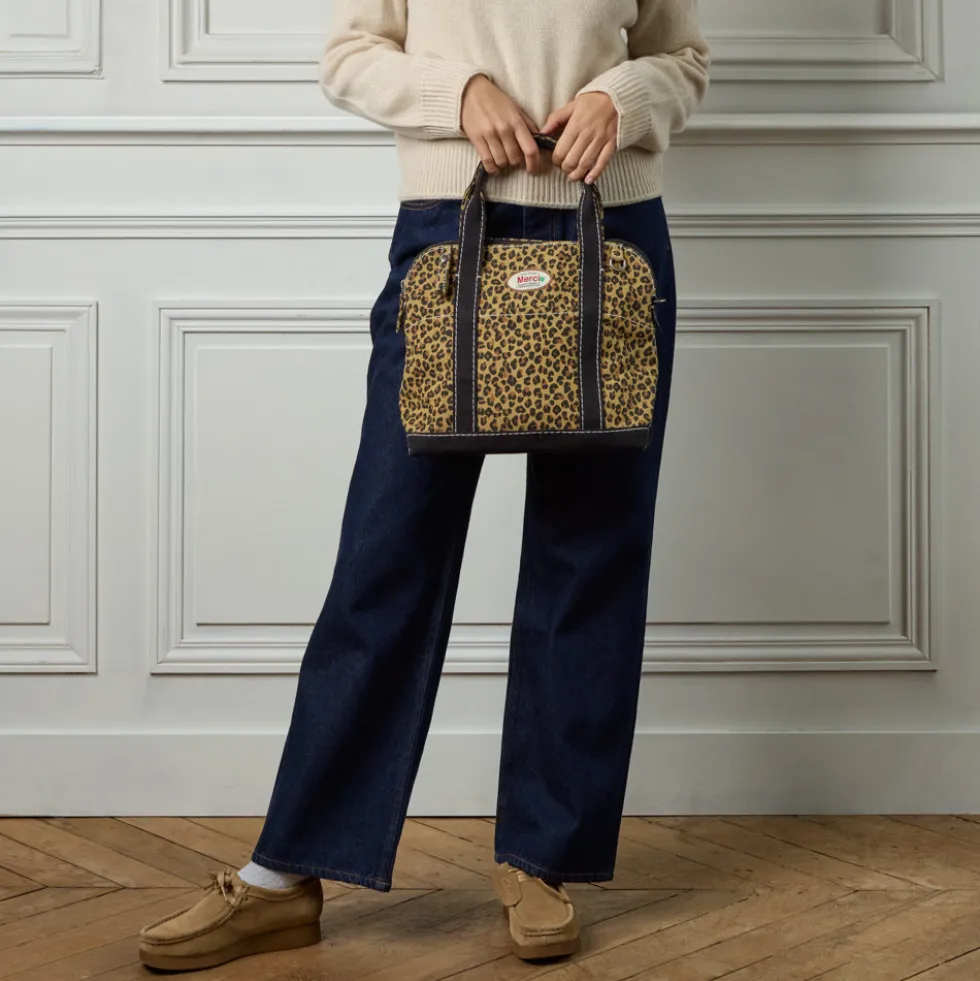 Merci - Paris Bag - Leopard & Noir
