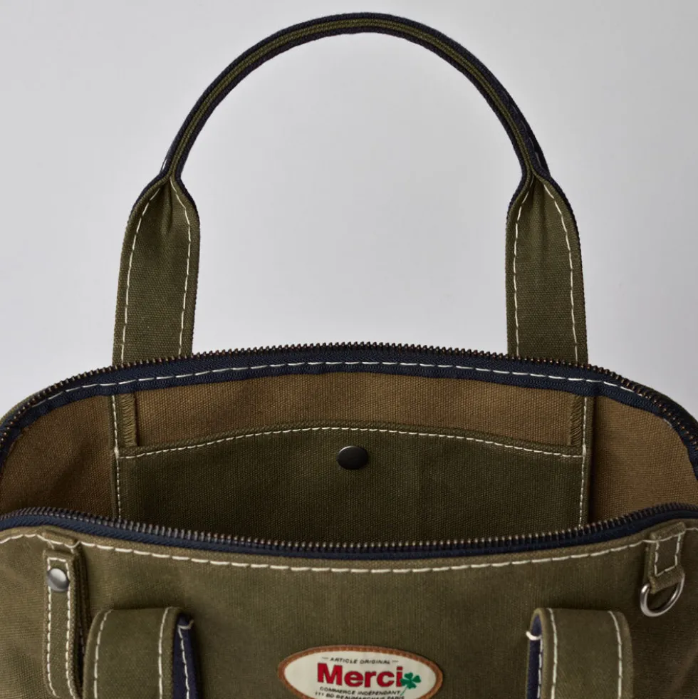 Merci - Paris Bag - Olive & Marine