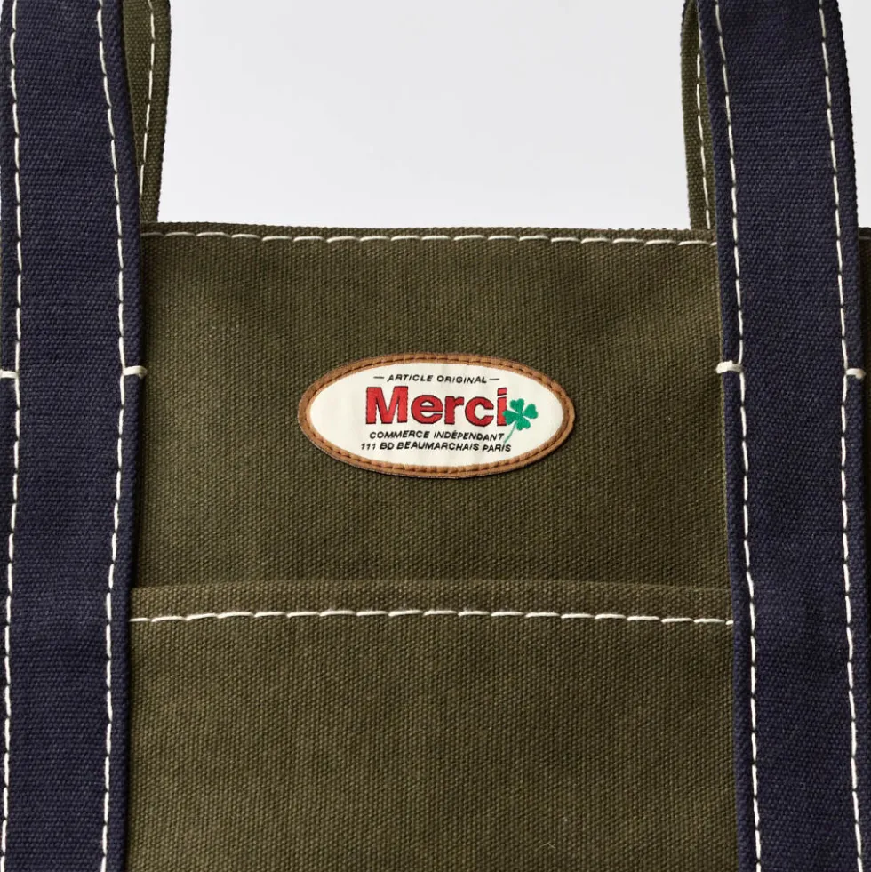 Merci - Paris Bag - Olive & Marine