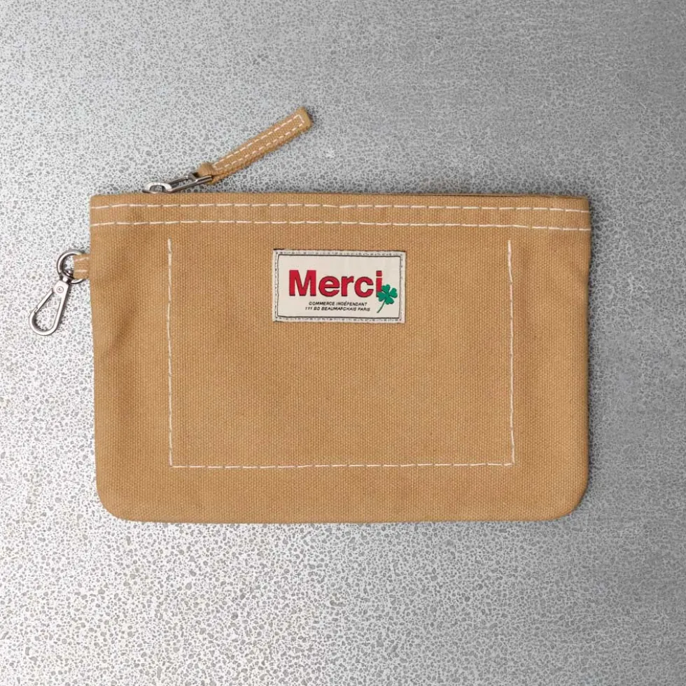 Merci - Pochette Candide - Beige