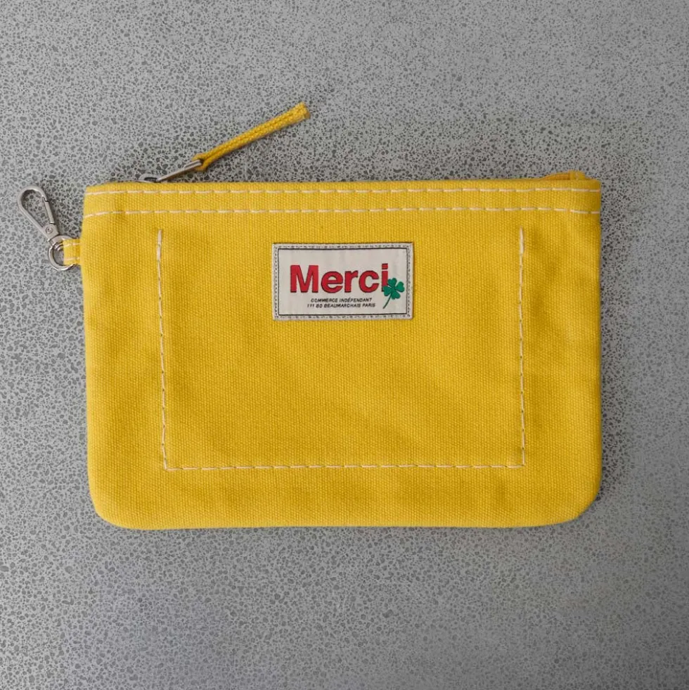 Merci - Pochette Candide - Jaune
