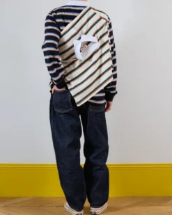 Merci - Polo Caden Stripes - Noir