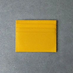 Merci - Porte Carte Plat - Jaune