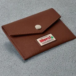 Merci - Porte Carte à Rabat - Camel