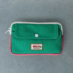Merci - Porte Monnaie Candide - Menthe & Rose