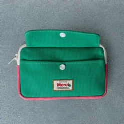 Merci - Porte Monnaie Candide - Menthe & Rose
