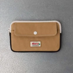 Merci - Porte Monnaie Candide M - Beige & Noir